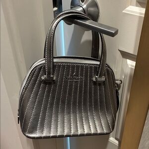 Kate Spade Metallic Silver Satchel
